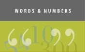 Words And Numbers Logo 176x108